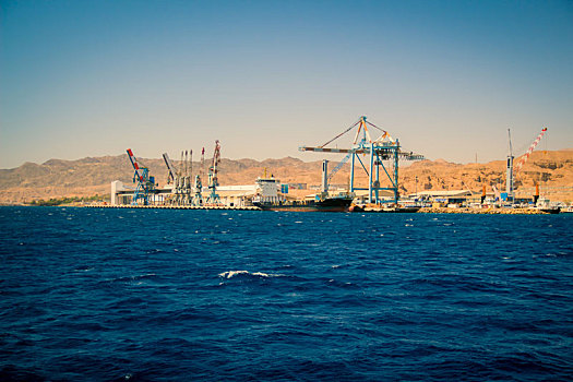 港口,埃拉特,以色列