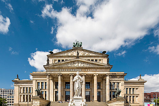 音乐厅,柏林,御林广场,德国,欧洲