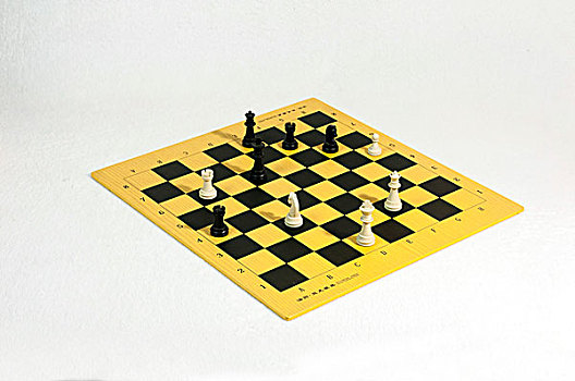 国际象棋棋子与棋盘