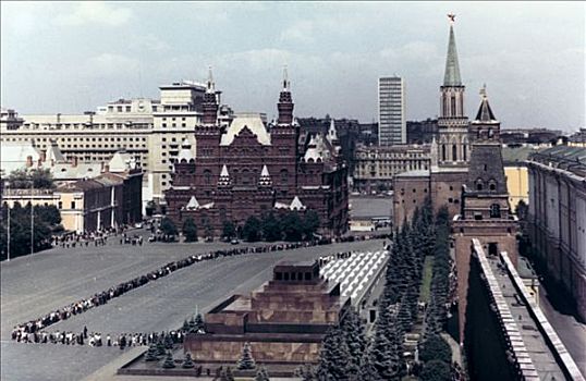 陵墓,红场,莫斯科