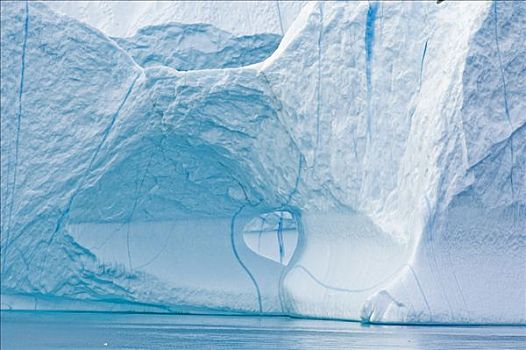 冰山,迪斯科湾,格陵兰,北极