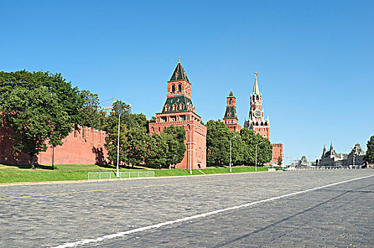 克里姆林宫,莫斯科,俄罗斯,欧亚大陆