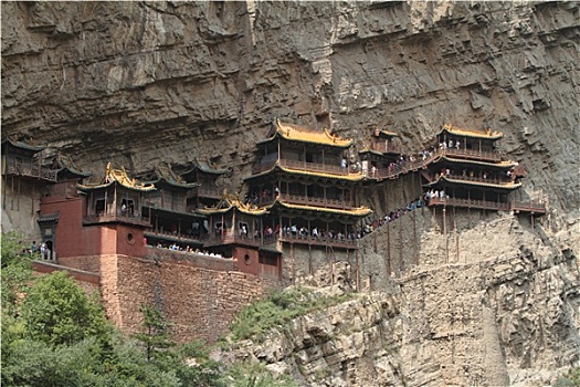 悬空寺,大同,中国