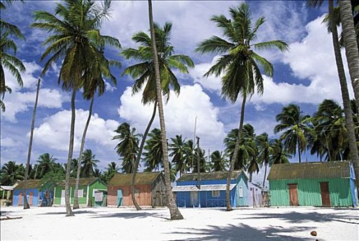 多米尼加共和国,绍纳岛,房子