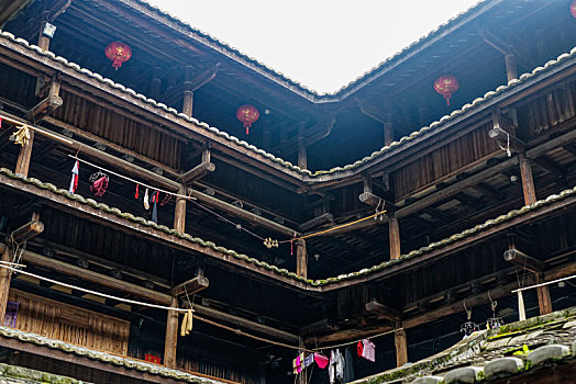 福建漳州南靖土楼风光