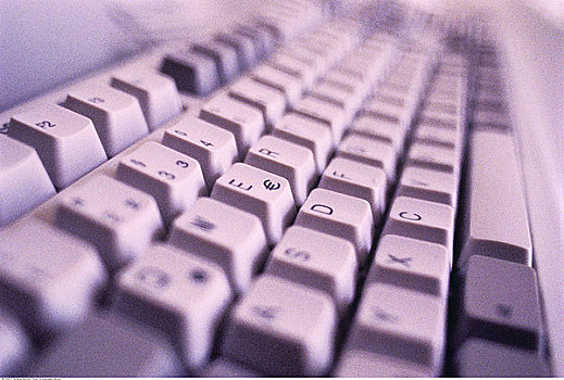 特写,电脑键盘,欧元符号,按键