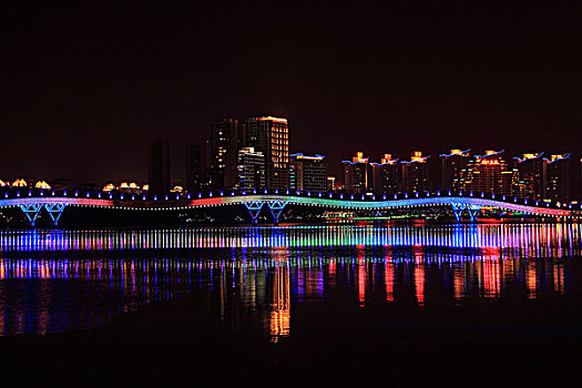 海南省三亚市夜景