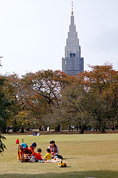 日本东京新宿御苑