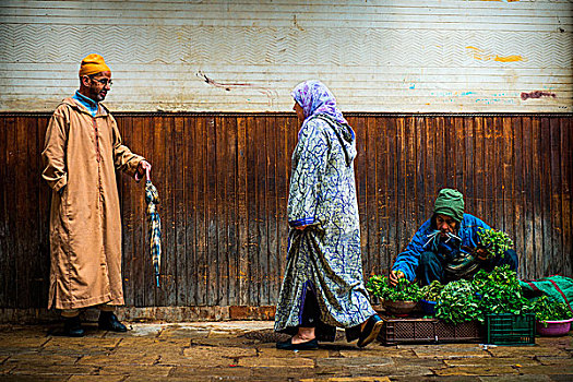 摩洛哥,北非,小,街头商贩