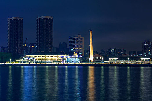 杨浦滨江夜景