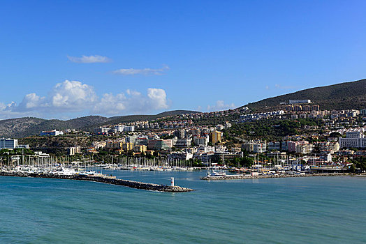 码头,库萨达斯,南,爱琴海,海岸,土耳其,亚洲
