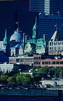 加拿大,魁北克省,蒙特利尔,建筑,市政厅