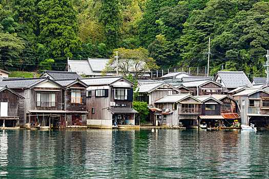 传统,老,乡村,京都