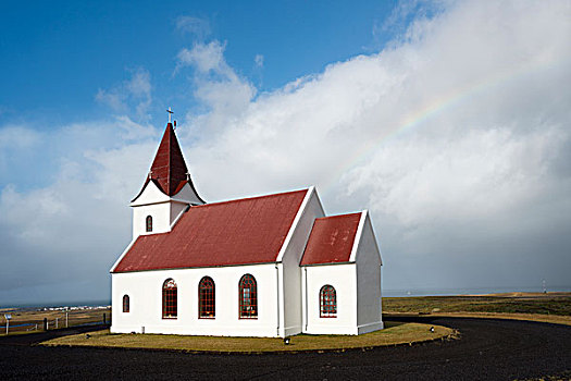 教堂,彩虹