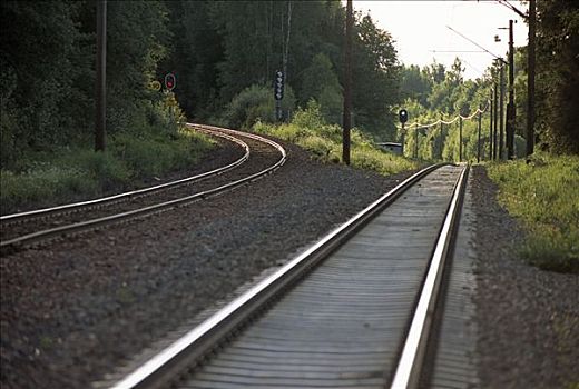 铁路线,瑞典