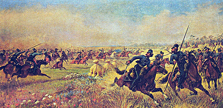 战斗,七月,1812年,艺术家