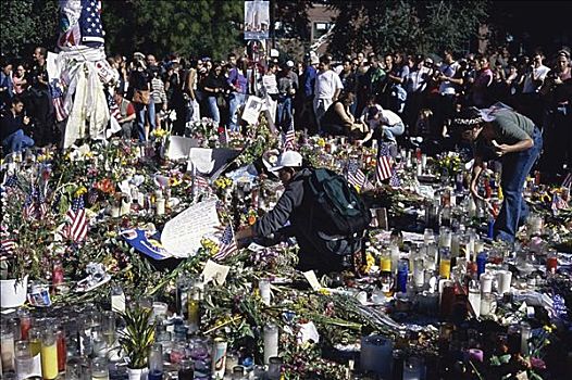联合广场,纪念,世贸中心,恐怖袭击,受害者,纽约,美国