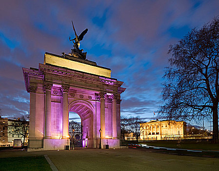 拱形,房子,海德公园,角,伦敦,2009年,艺术家,历史,英格兰,摄影师