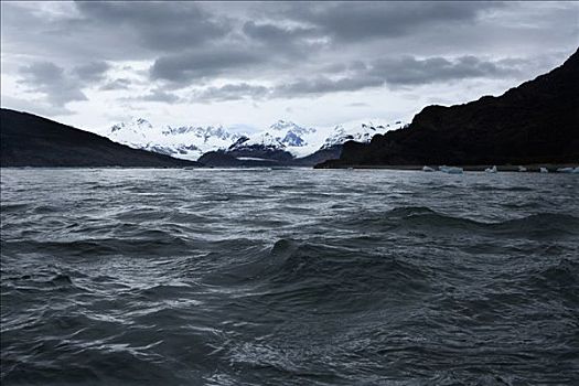 水,海岸线,智利,巴塔哥尼亚