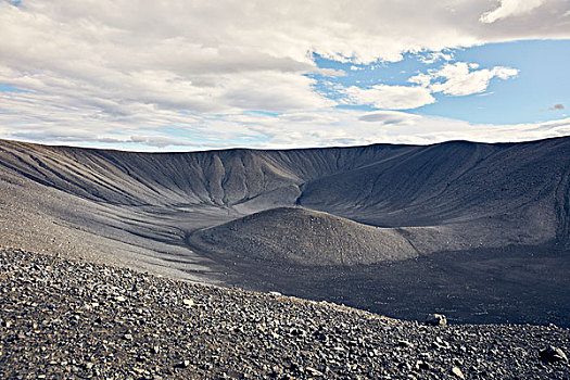 火山口,风景,火山