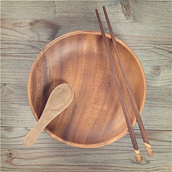 空,盘子,筷子,构图