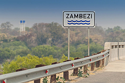桥,赞比西河,赞比亚