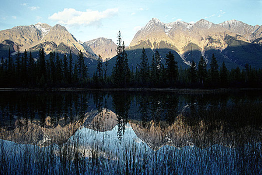山峦,幽鹤国家公园,不列颠哥伦比亚省,加拿大