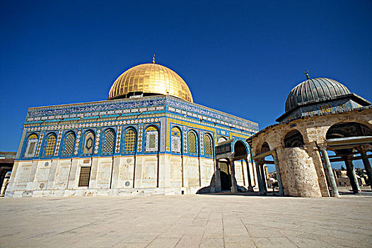 以色列,耶路撒冷,老城,圆顶清真寺
