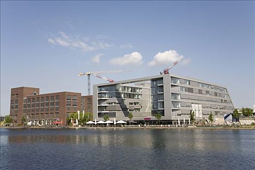 办公室,杜伊斯堡,北莱茵威斯特伐利亚,德国,欧洲