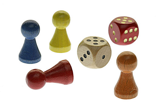 木头,骰子,游戏,多彩,彩色,玩具,赌博,幸运,巧合,利润,休闲,休闲活动,招待,留白,工作室