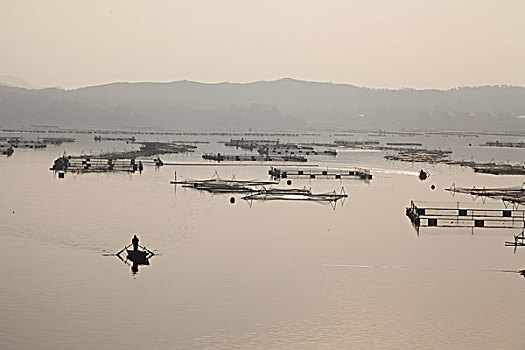 潘家口水库,大黑汀水库,水源,蓄水,水利,设施,水面,大坝,养殖,湖光山色