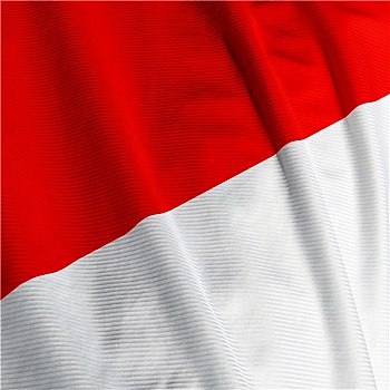 印度尼西亚,旗帜,特写