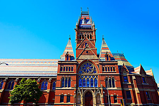 波士顿,哈佛大学,历史建筑,剑桥,马萨诸塞