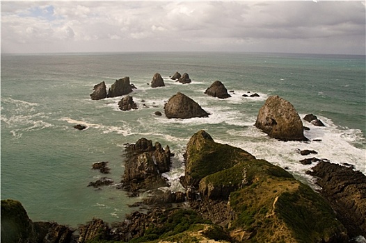 汹涌,海岸,宽