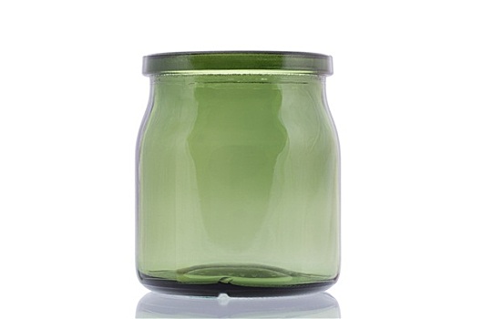 绿色,玻璃,罐