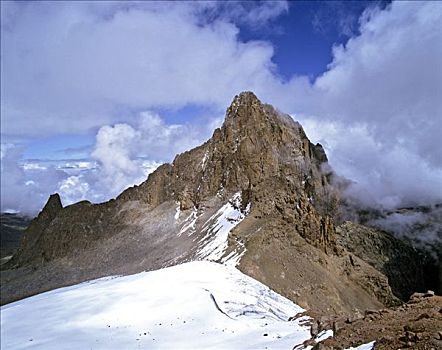 攀升,火山,中非