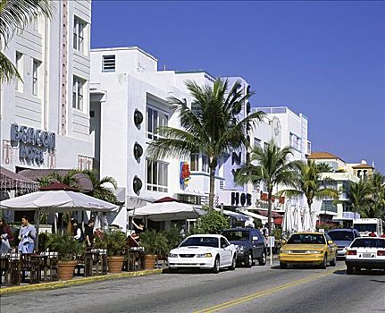 海滨大道,迈阿密海滩,佛罗里达,美国