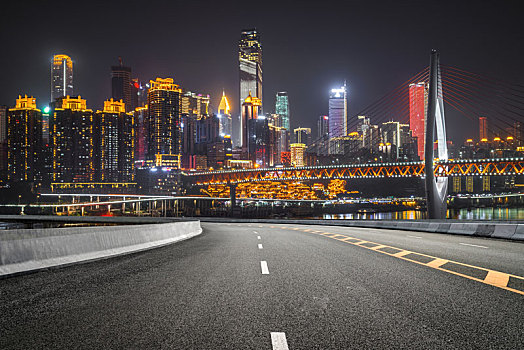 汽车广告背景,城市道路