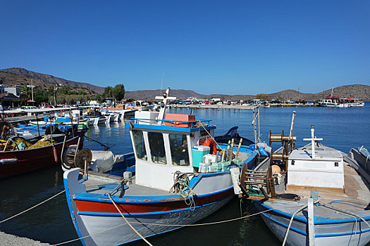 渔船,克里特岛