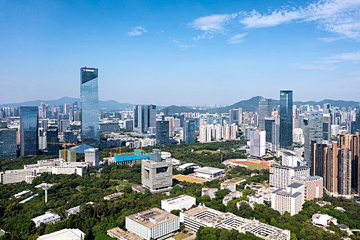 深圳南山粤海街道全景