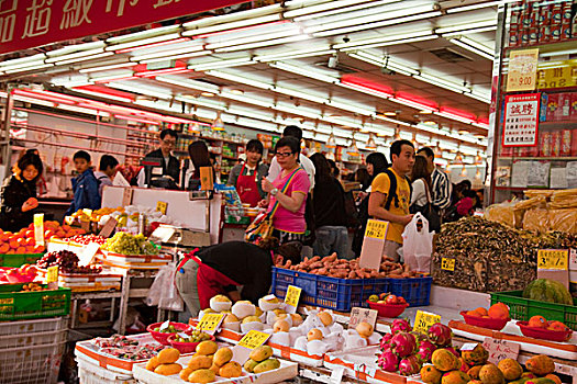 超市,长,新界,香港