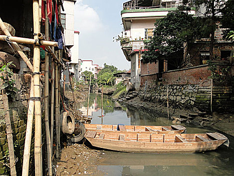 中国,广州,小洲村