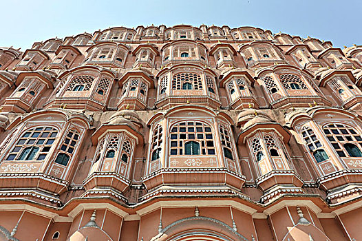 风之宫,宫殿,风,斋浦尔,拉贾斯坦邦,北印度,亚洲