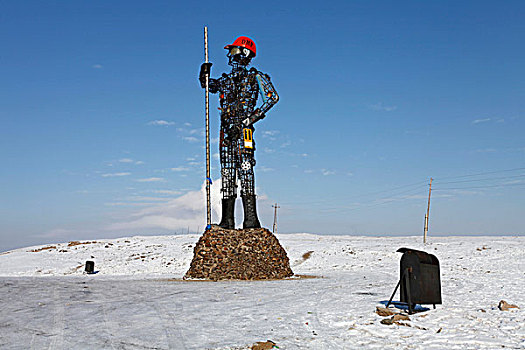模型,男人,矿,蒙古,亚洲