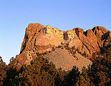 拉什莫尔山,南达科他,美国