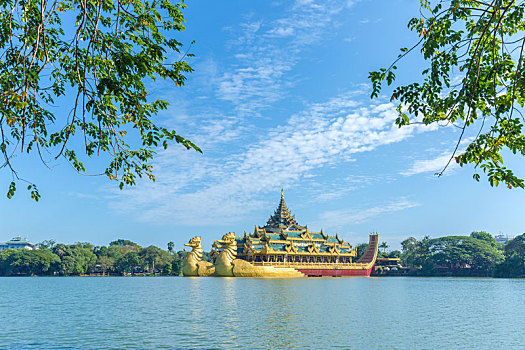 缅甸仰光-卡拉威宫
