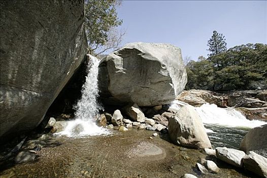 河流,红杉国家公园,加利福尼亚,美国,北美