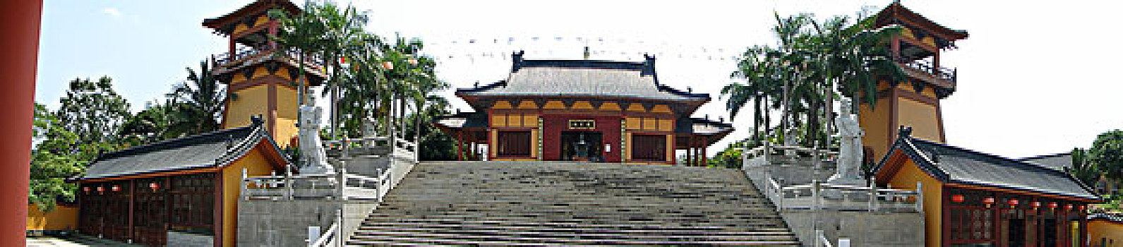 中国风古祠堂建筑