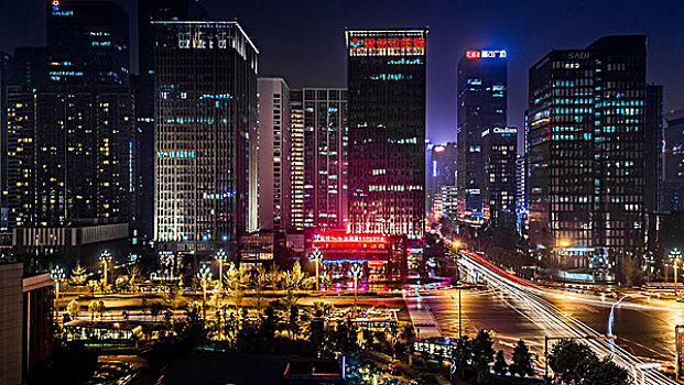 成都城市夜景