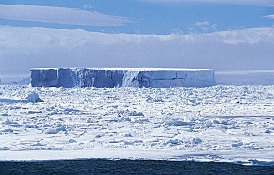 冰原,南极,靠近